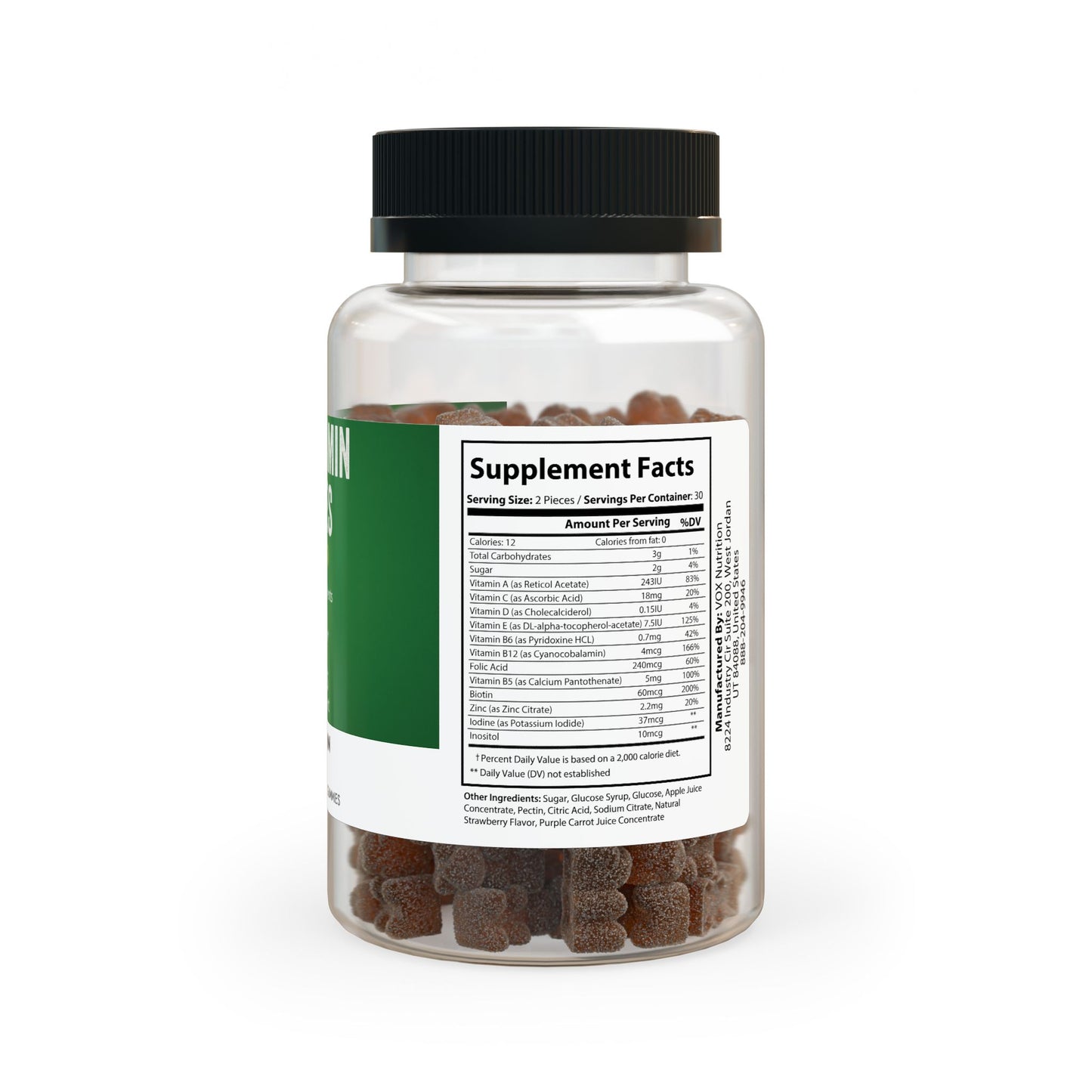 Multivitamin Gummies for Adults (60 Gummies)